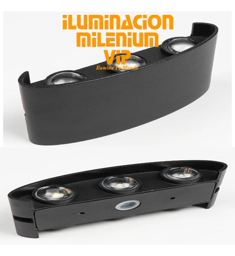 Aplique Led 6w 3000k 6500k Exterior Ac85/265v Decorativo P32
