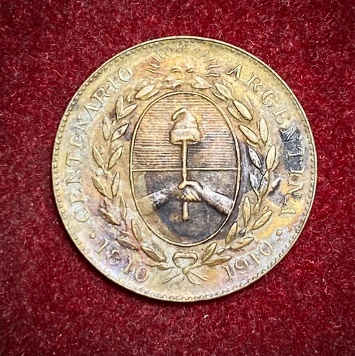 Medalla Centenario Argentina 1810-1910 Saavedra (Usado)