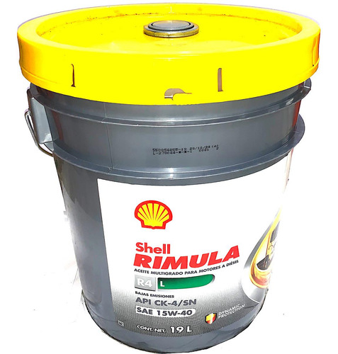 Cubeta Shell Rimula 15w40