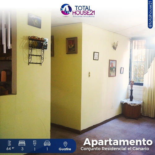 Imagen 1 de 12 de Apartamento En Venta, El Marques, Conjunto Residencial El Canario Guatire 