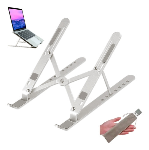 Soporte Portátil Aluminio Para Macbook / Notebook / iPad 