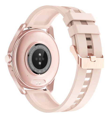 Smartwatch G-tide Reloj R3 Caja Azul Con dos correas Rosa y lila Diseño Milanese