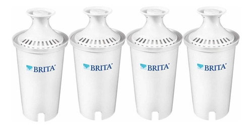 Brita Filtro De Repuesto Para Jarra De Agua Filtros, 4pack