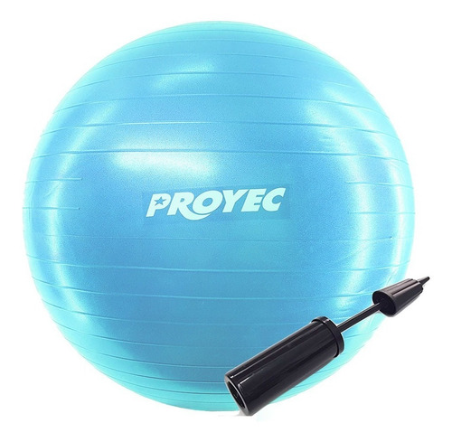 Pelota Esferodinamia Pilates 55 Cm Yoga Proyec + Inflador