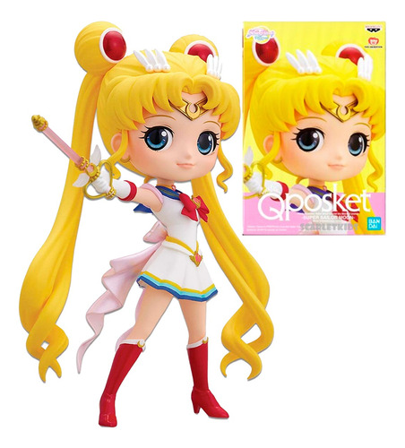 Super Sailor Moon Kaleidoscopio Q Posket Banpresto Orig Sk