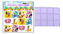 Comprar Memotest Mickey Minnie Souvenir Infantil Cumpleaños X10