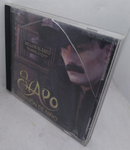 El Chapo De Sinaloa / Corazón De Niño / Cd/ Seminuevo B 