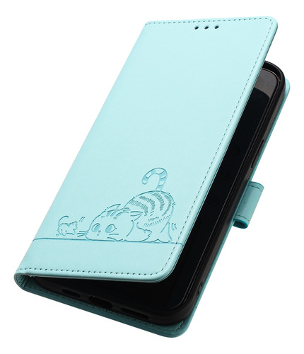 Funda Para Oppo A5 2020 4g/a5 Pro 5g/a5 5g/a5 Pro 4g, Bloqueo Rfid, A Prueba De Golpes, Bonito Gato