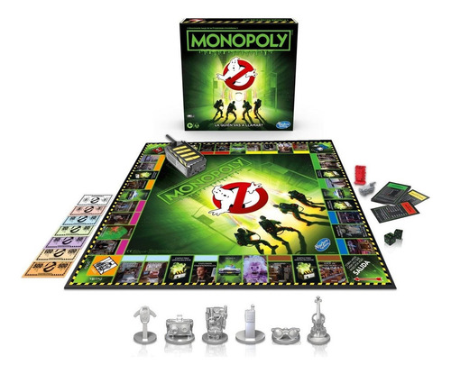 Juego De Mesa Hasbro Gaming Monopoly Ghostbusters +8