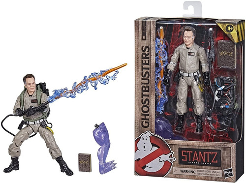 Muñeco Ghostbusters Stantz Plasma Series Egon Zeddemore Set