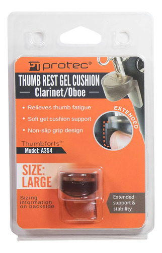 Descanso De Pulgar Para Clarinete U Oboe Marca Protec Large