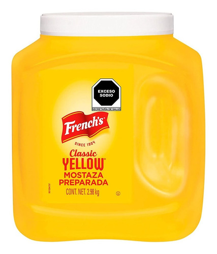 Mostaza French´s Classic Yellow 2.98 Kg