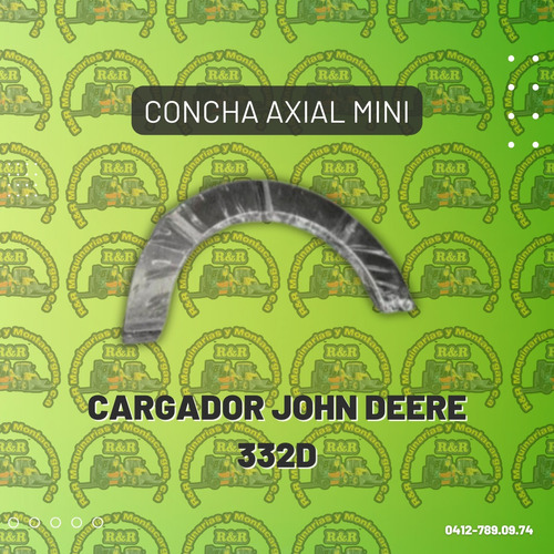 Concha Axial Mini Cargador John Deere 332d