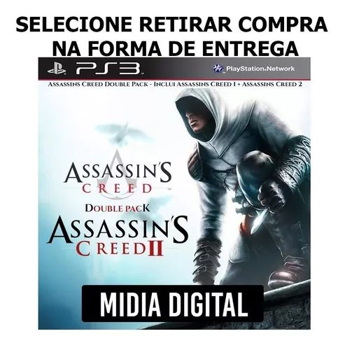 Assassins Creed 1 E 2 Ps3 Legendado Em Portugues