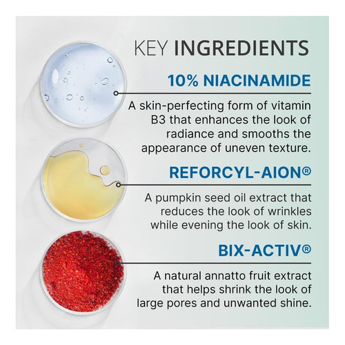 Gopura 10% Niacinamida Serum Booster Redidão Reduzindo Os A