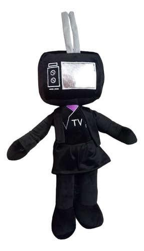 Skibidi Toulet Tv Woman Peluche 50cm Con Sonido Nuevo 