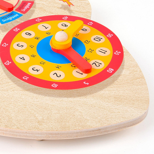 Juguetes De Tablero De Calendario De Madera, Juguete De