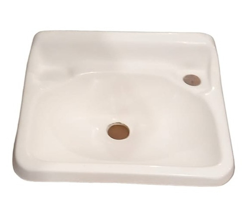Bacha Pileta Colegial Motorhome Módulo Habitable Baño Lavade Blanco