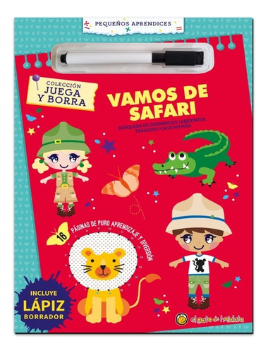 Libro Infantil Didactico De Actividades Juega Y Borra 