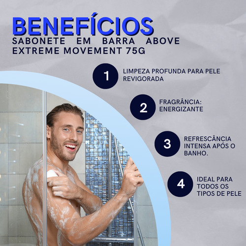 Sabonete Em Barra Limpeza Extrema 75g P/ Hoteis E Pousadas