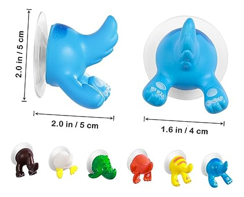 Magiclulu 12pcs Ganchos De Cola De Dibujos Animados Para Niñ