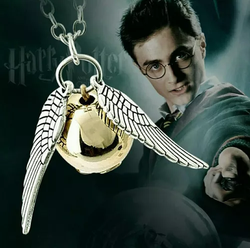 Collar Snitch Dorada Harry Potter Quidditch