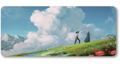 comprar Mousepad Xxl 80x30cm Cod.444 Arte Paisaje Anime Studio Ghibl