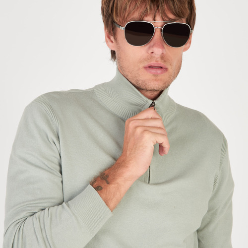 Sweater Hombre Kevingston New Donovan Gris Cemento