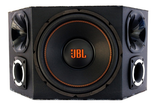 Imagem 2 de 7 de Caixa Trio Sub Jbl Completa Som Carro + Amplificador Taramps
