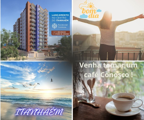 Aptos 1 E 2 Dorms C/ Suíte Uma Quadra Da Praia Centro Itanhaém Financiamento Direto Com A Construtora