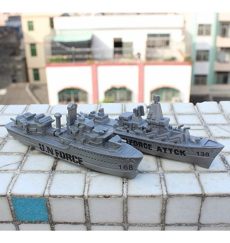 10 Unids Acorazado Portaaviones Destructor Buque Modelo