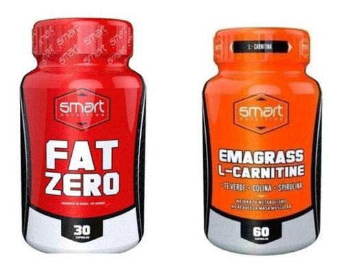 Fat Zero + Emagrass L Carnitina - Unidad a $109900