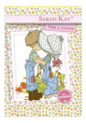 Libro Para Colorear Sarah Kay + Stickers