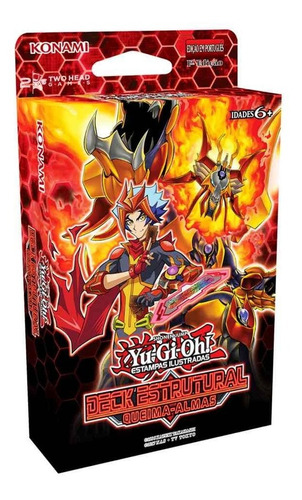 Yu-gi Oh Deck Estrutural Queima Almas Konami 84238