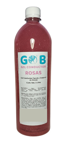 Gel Conductor Rosas - Gob - 1 Litro