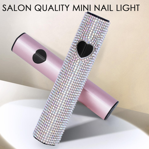 Luz Uv De Mano Para Uñas De Gel, Lámpara De Uñas Led Portáti