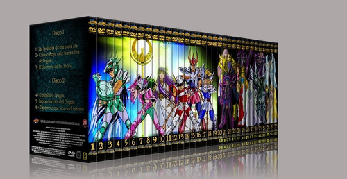 Saint Seiya Dvd / Los Caballeros Del Zodiaco Coleccion Box
