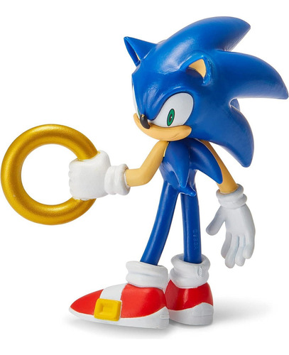 Boneco Sonic The Hedgehog Sonic Esmeralda Angel Just Toys