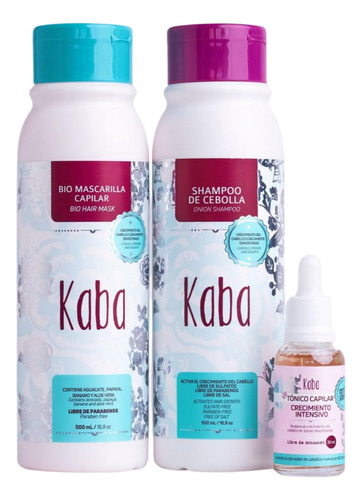 El Tónico Capilar Kaba Intensive Growth Natural Reduce La Al