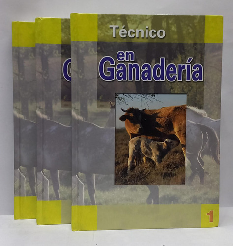 Libro Tecnico En Ganaderia -  Tomo 1, 2 Y 3