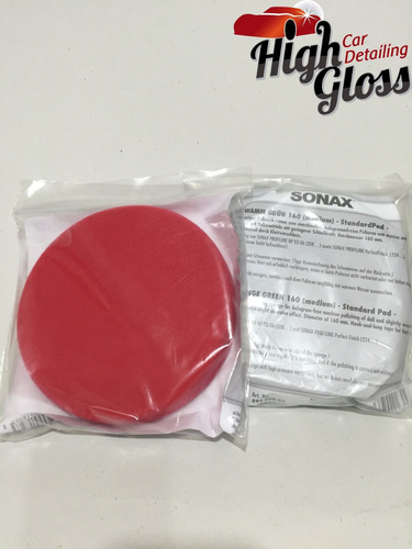 Sonax Pad De Corte Rojo 6 - Highgloss Rosario