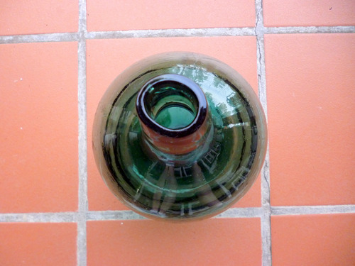 Damajuana Antigua Botellon 5 Litros Artesanal Verde