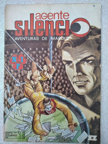 Comic Agente Silencio N°7/ Zig Zag/ Segunda Étapa.