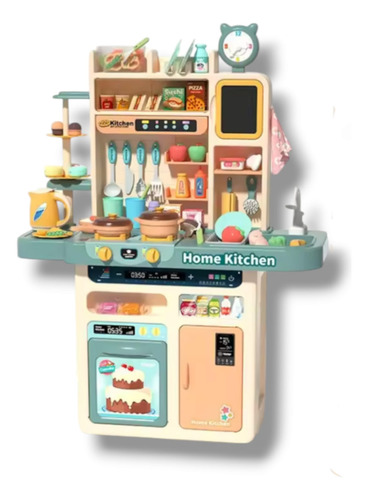 Cocina Infantil Juguete Con Luz + Sonido + Agua Puzzle Kitch
