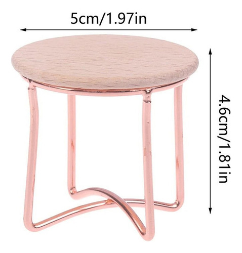 Mesa De Centro A Escala 1/12, Modelo Mini Mesa De Té,