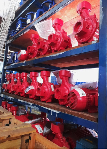 Bomba Incêndio 10 Cv Ksb Firebloc 32-160 220/760v Trifásica