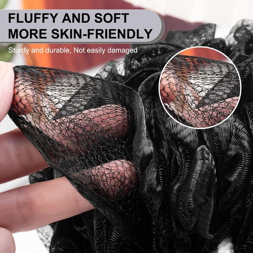 Esponja Loofah Mtdlyice Xxl, 100 G, Paquete De 4 Para Ducha