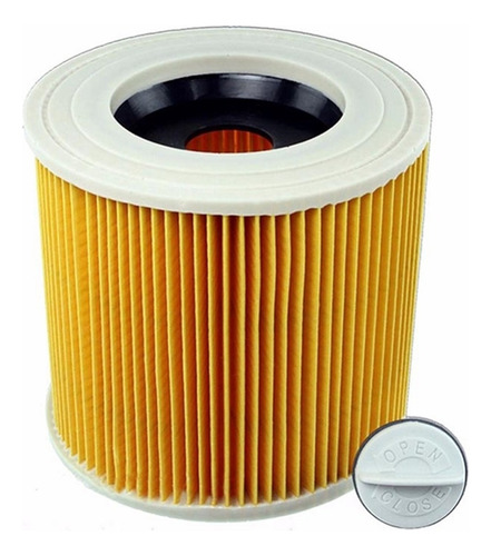 P 2 Filtros De Aire De Repuesto Para Karcher Wd2250 Wd3.200