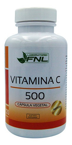 Vitamina C 120 Capsulas 500mg Envío Gratis Por 3 Compras 