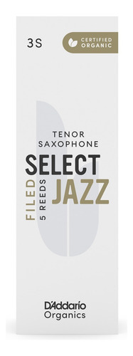 Cañas Select Jazz 3s Para Saxofon Tenor, Filed